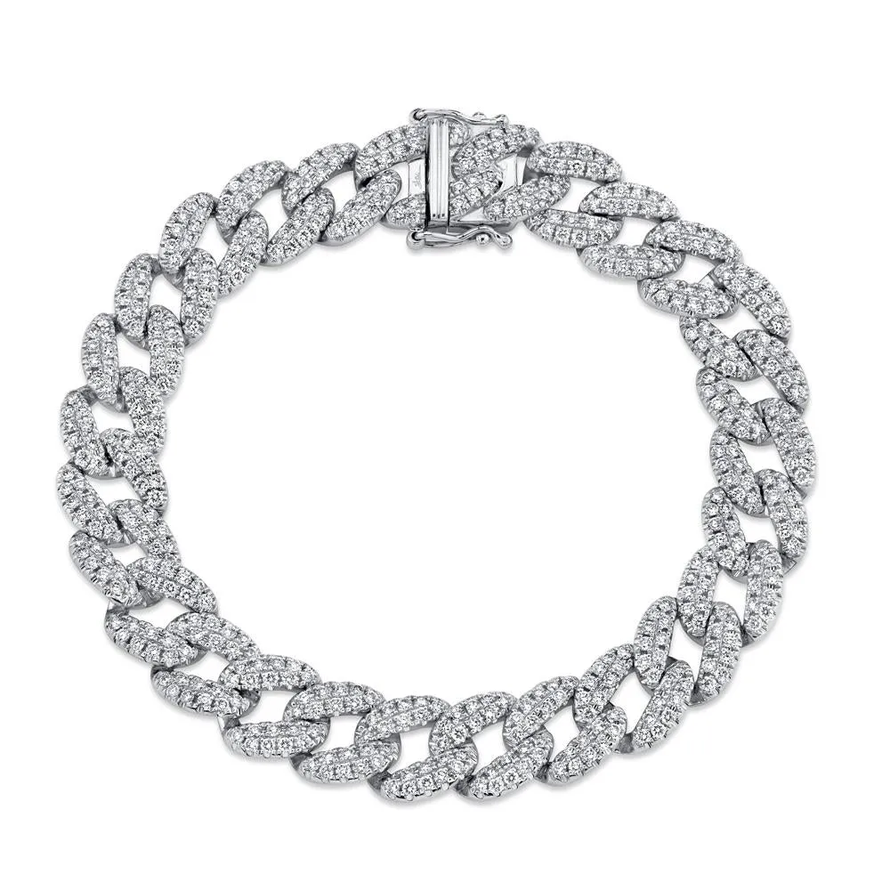 HAVANA MIDI 4.36 CT. DIAMOND PAVE LINK BRACELET SC55010094