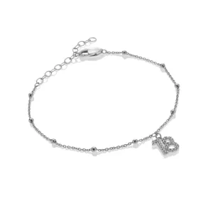 Hot Diamonds Silver Whisper Sterling Silver 18th Birthday Bracelet SWB001