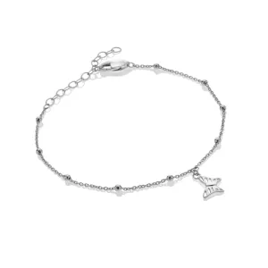 Hot Diamonds Silver Whisper Sterling Silver Brave Bracelet SWB003
