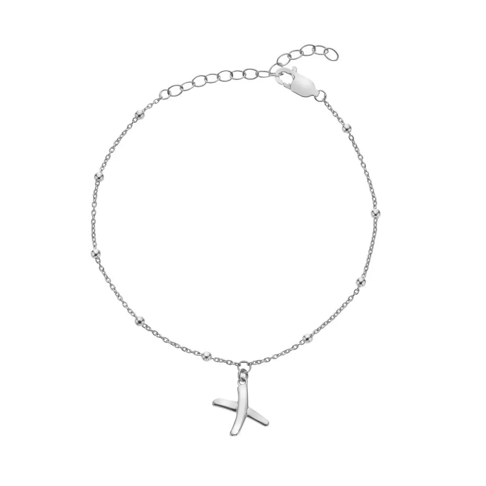 Hot Diamonds Silver Whisper Sterling Silver Happy Birthday Bracelet SWB009