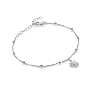 Hot Diamonds Silver Whisper Sterling Silver Hope Bracelet SWB024