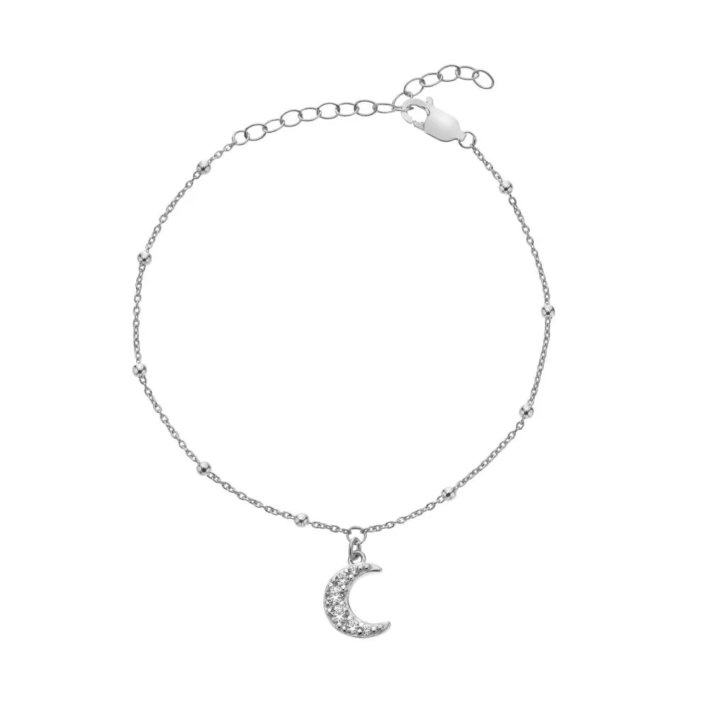 Hot Diamonds Silver Whisper Sterling Silver Love You Bracelet SWB007
