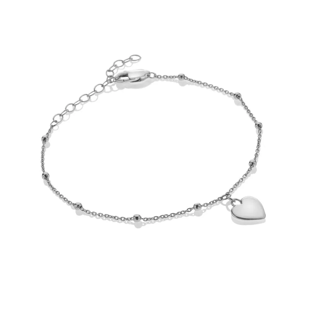 Hot Diamonds Silver Whisper Sterling Silver Maid of Honour Bracelet SWB021