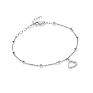Hot Diamonds Silver Whisper Sterling Silver Marvellous Mum Bracelet SWB012