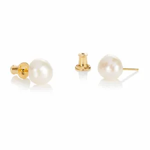 Jersey Pearl Baroque Pearl Stud Earrings 1906561