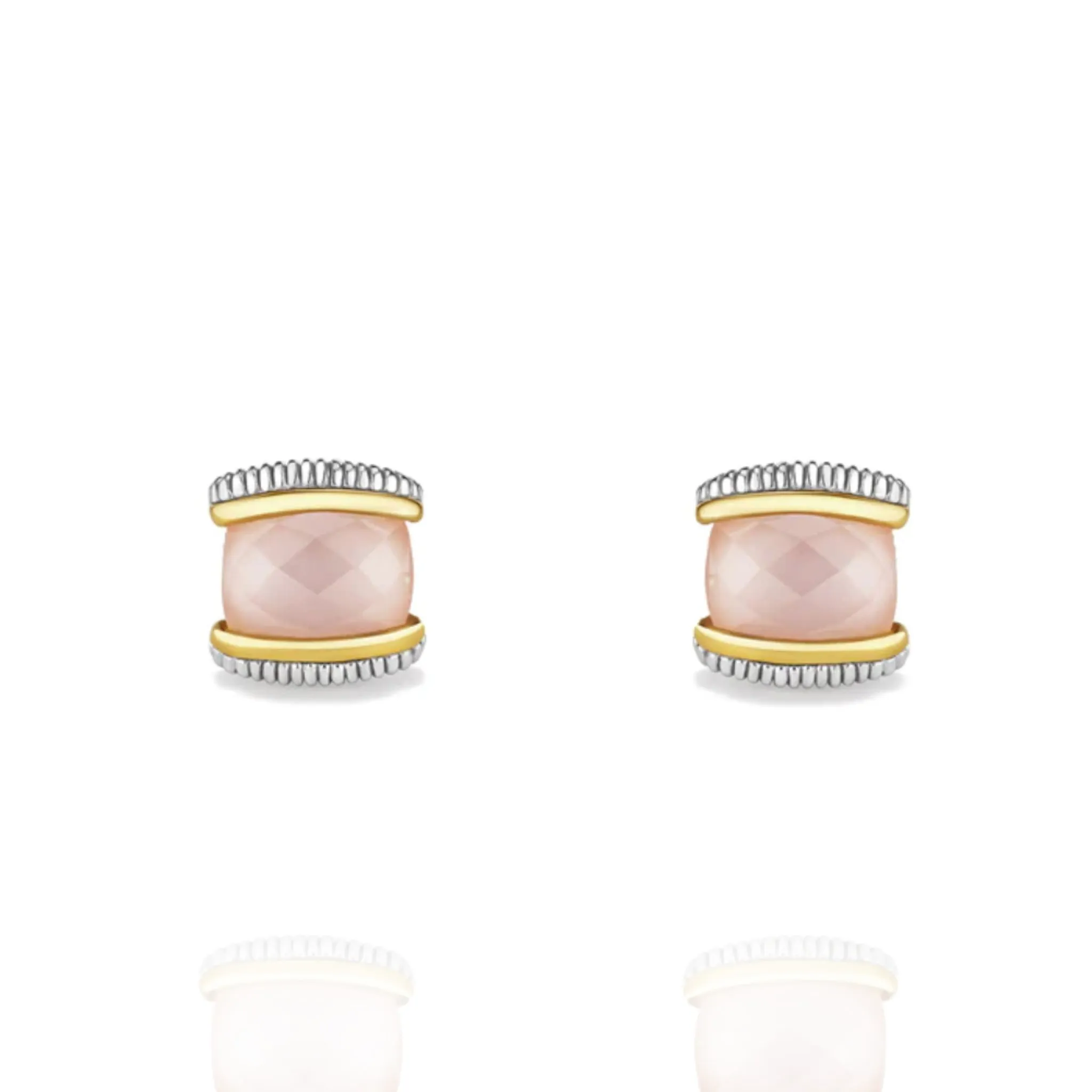 Judith Ripka Eternity Stud Earrings with Stones