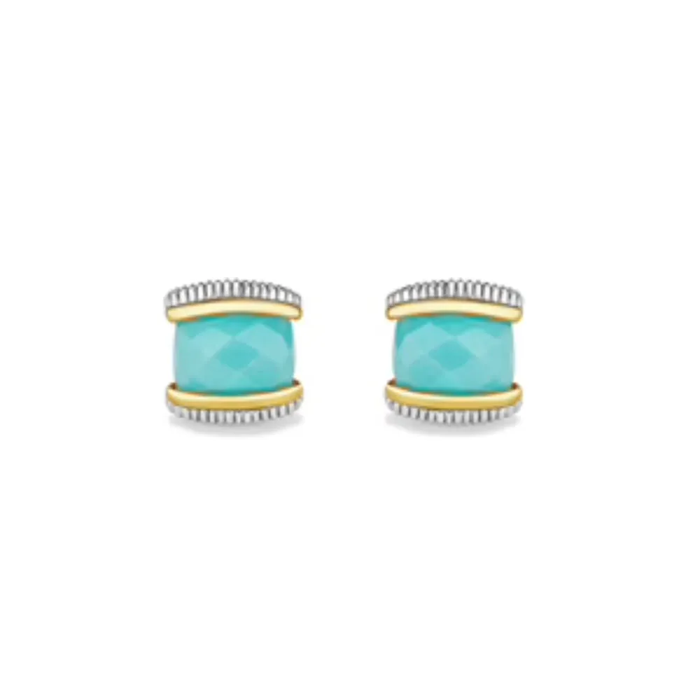 Judith Ripka Eternity Stud Earrings with Stones
