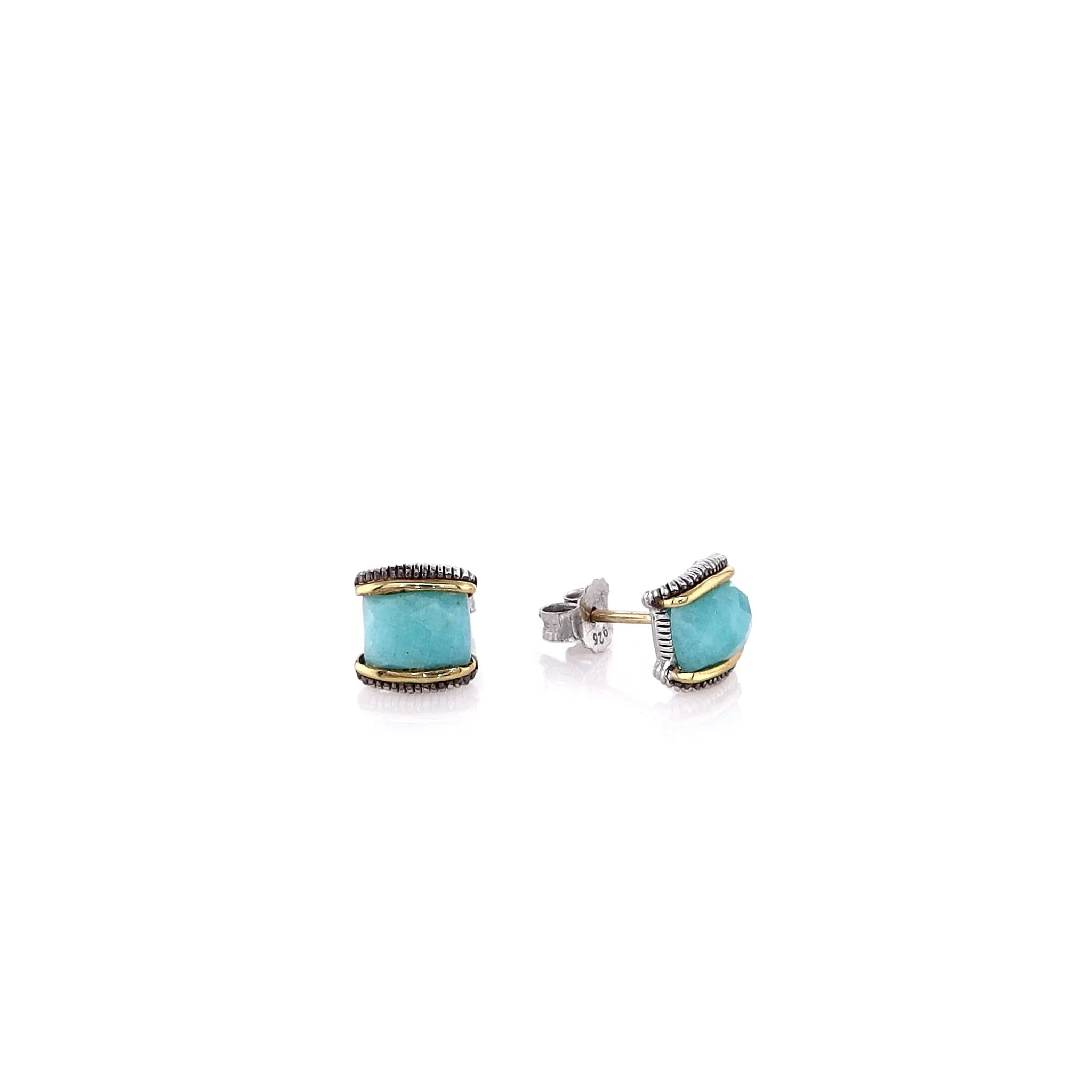 Judith Ripka Eternity Stud Earrings with Stones