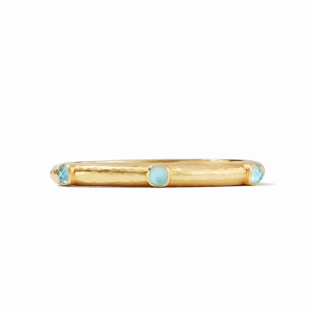 Julie Vos Catalina Hinge Bangle - Gemstones