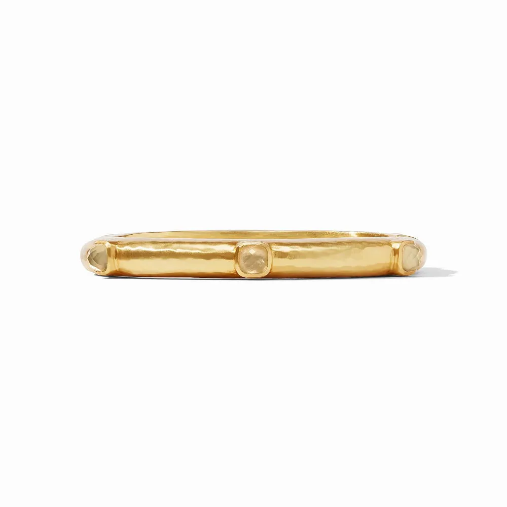Julie Vos Catalina Hinge Bangle - Gemstones