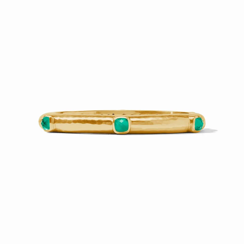 Julie Vos Catalina Hinge Bangle - Gemstones