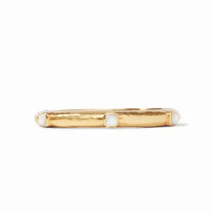 Julie Vos Catalina Hinge Bangle - Gemstones