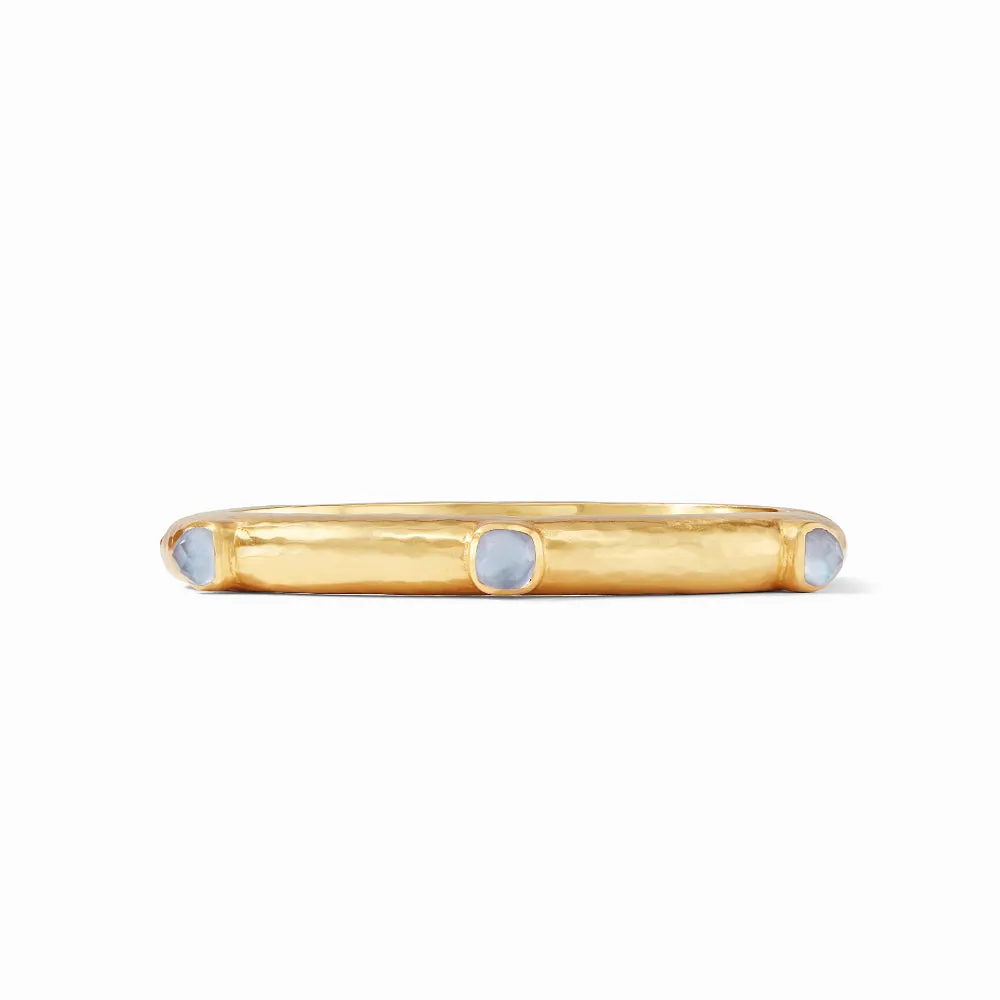Julie Vos Catalina Hinge Bangle - Gemstones