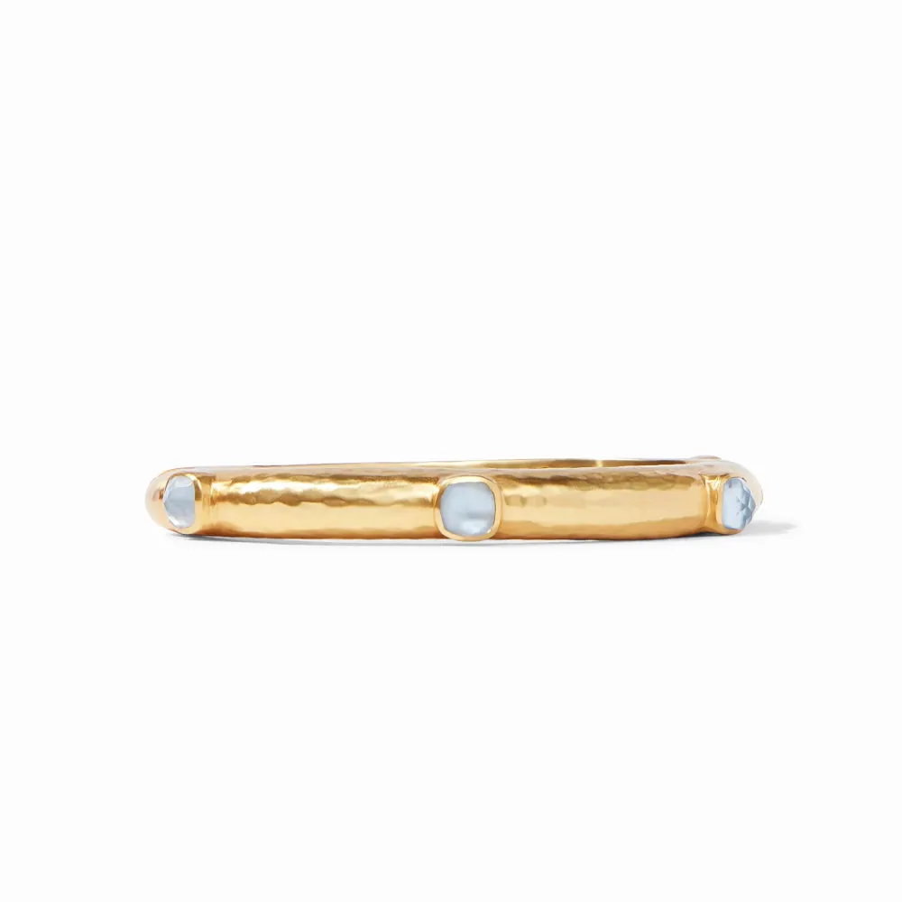 Julie Vos Catalina Hinge Bangle - Gemstones