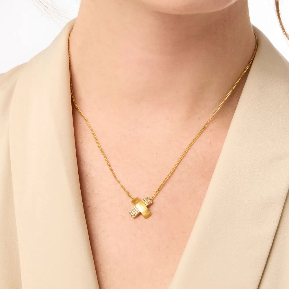 Julie Vos Catalina X Pav Delicate Necklace
