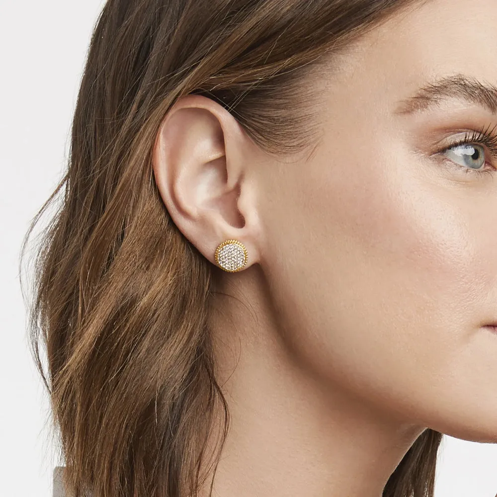 Julie Vos Fleur-de-Lis Pav Stud