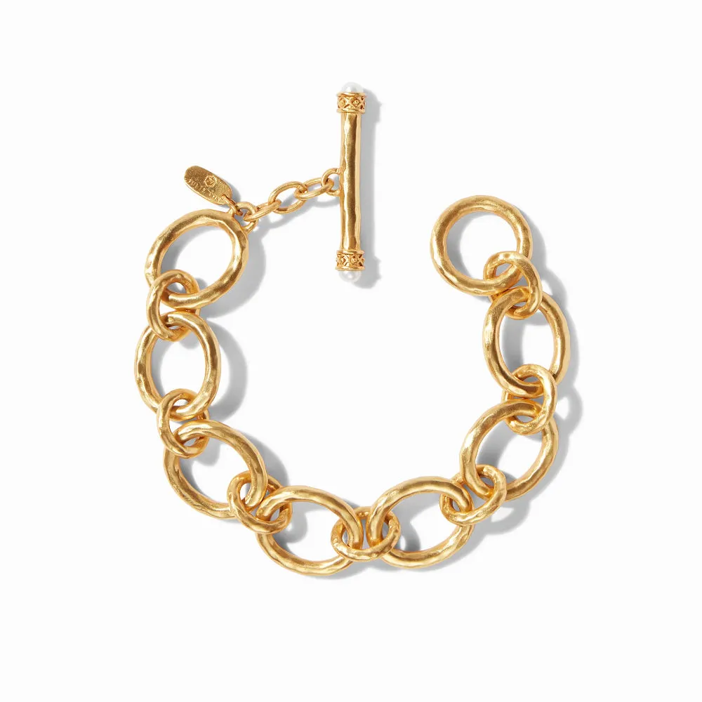 Julie Vos Gold Catalina Demi Link Bracelet