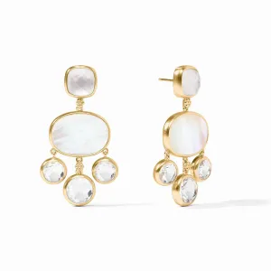 Julie Vos Kaleidoscope Chandelier Earrings