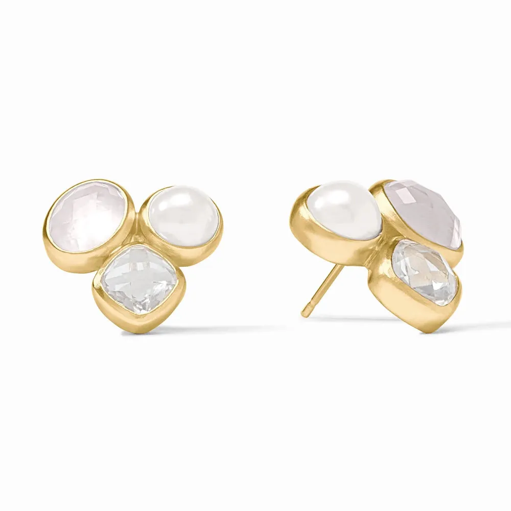 Julie Vos Kaleidoscope Statement Studs