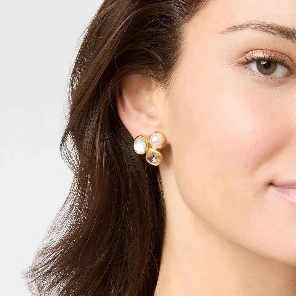 Julie Vos Kaleidoscope Statement Studs