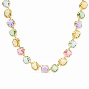 Julie Vos Kaleidoscope Tennis Necklace