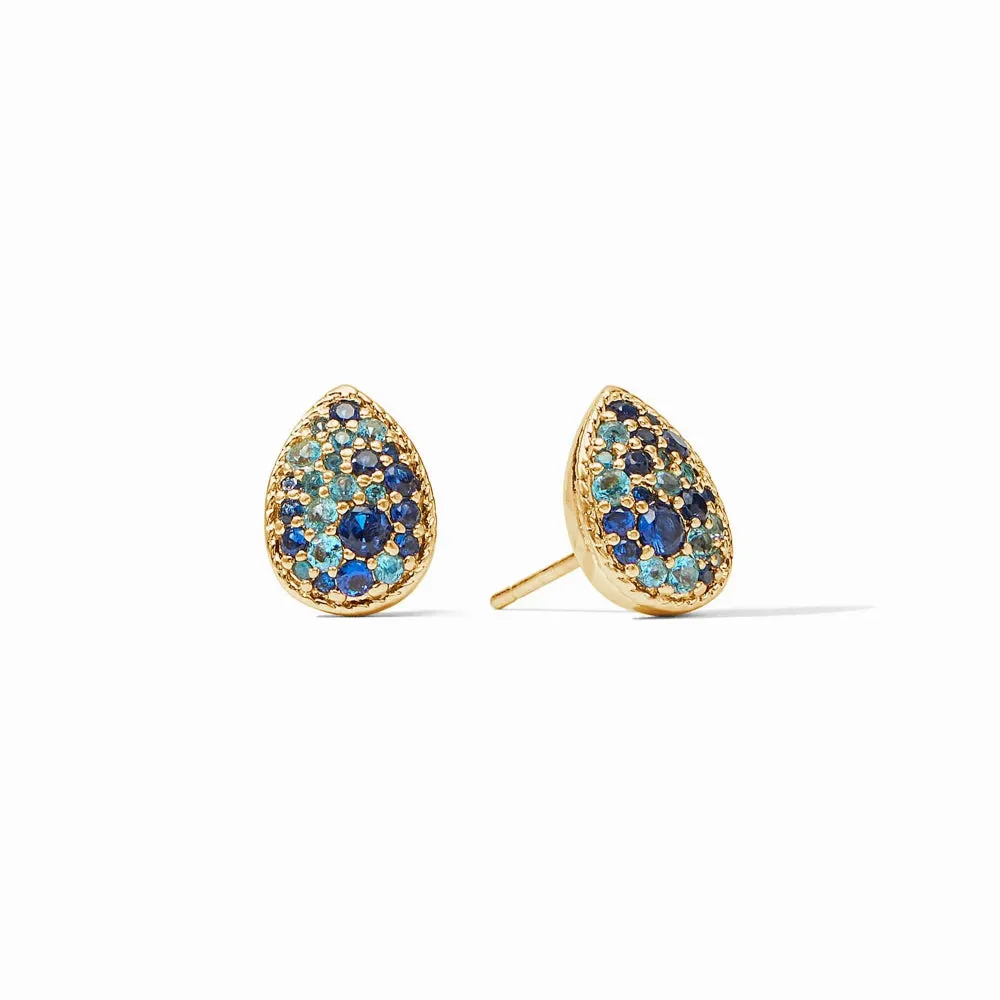 Julie Vos Luna Teardrop Stud