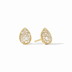 Julie Vos Luna Teardrop Stud