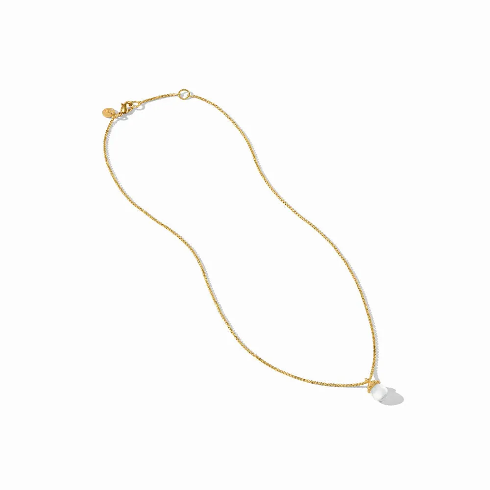 Julie Vos Noel Solitaire Necklace