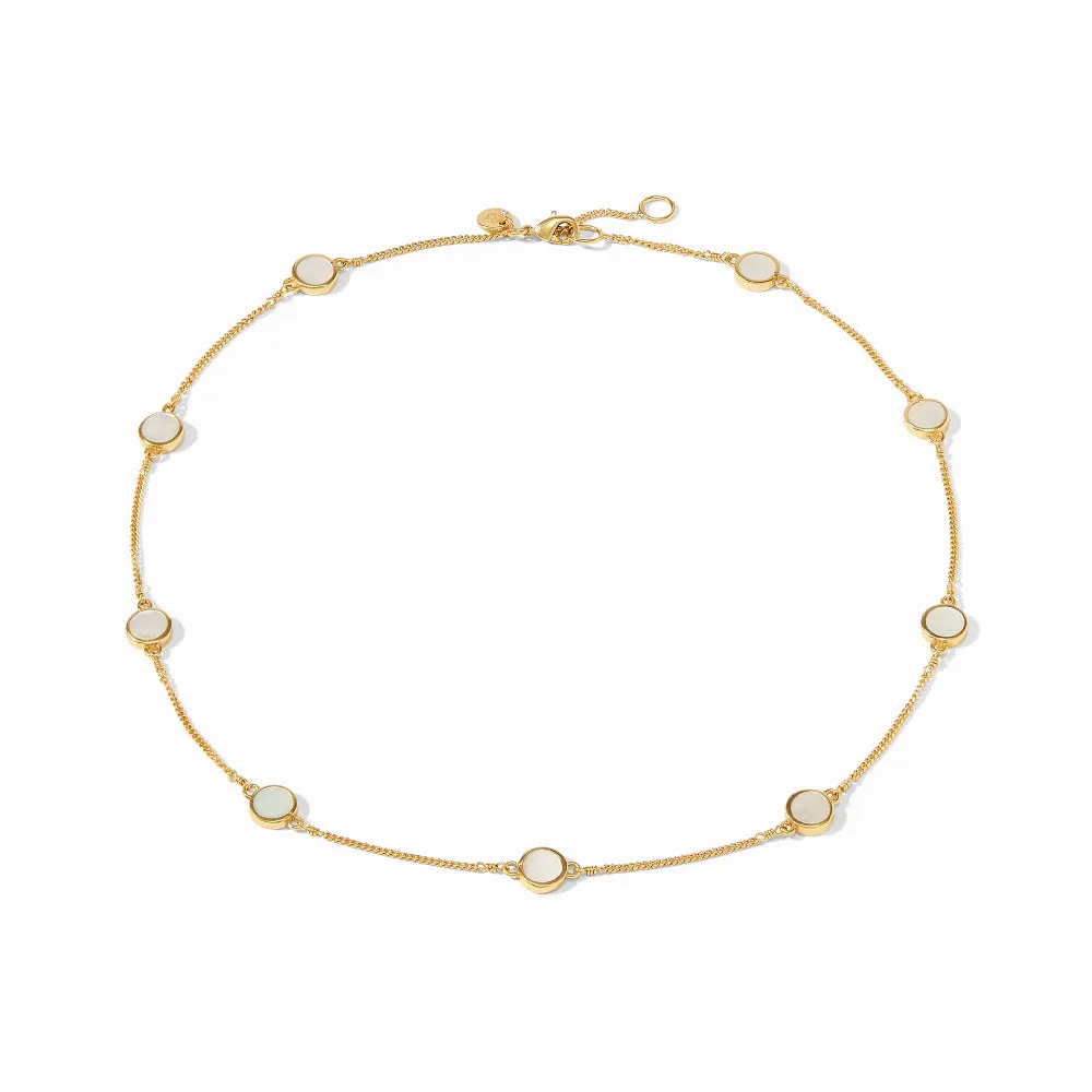 Julie Vos Valencia Delicate Station Necklace