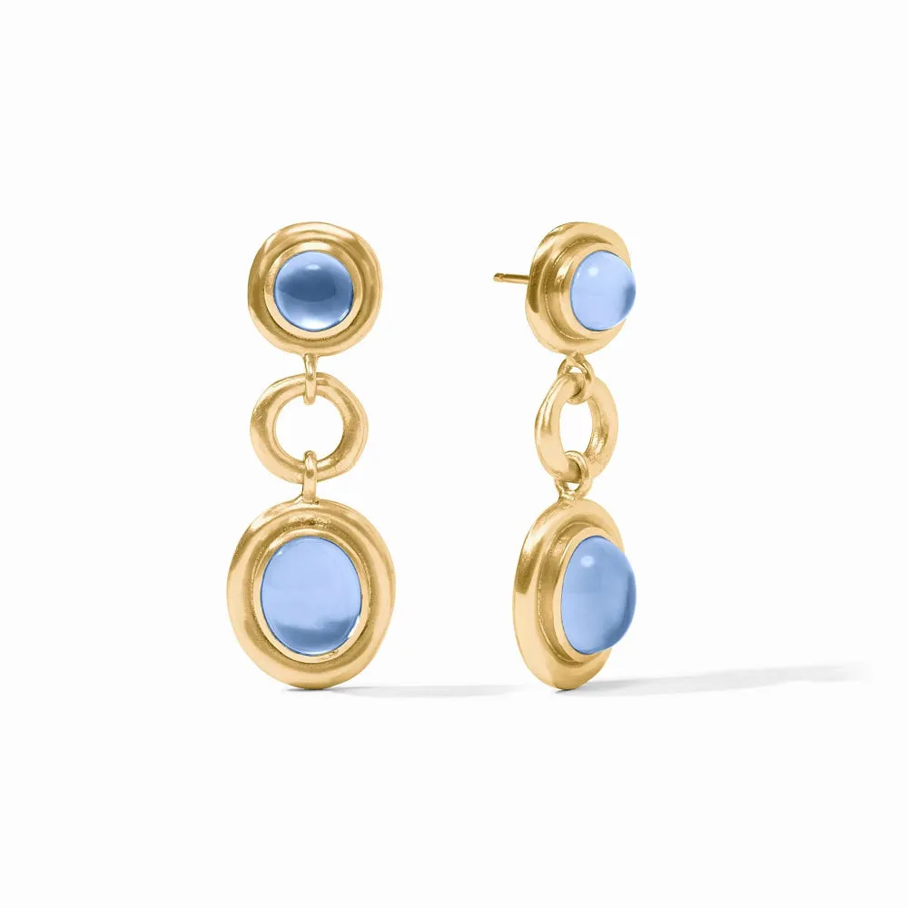 Julie Vos Wave Tier Earrings