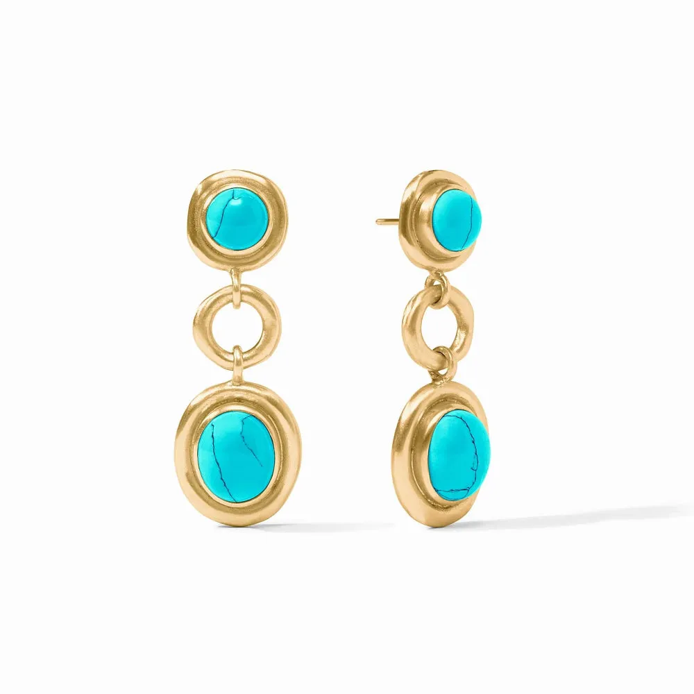 Julie Vos Wave Tier Earrings