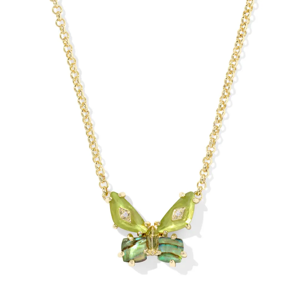 Kendra Scott Bianca Butterfly Short Pendant Necklace