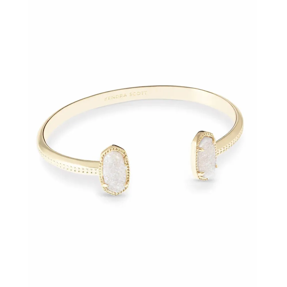Kendra Scott Elton Cuff Bracelet in Iridescent Drusy