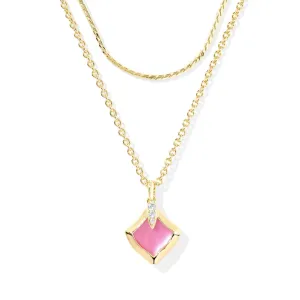 Kendra Scott Gold Joelle Multi Strand Necklace