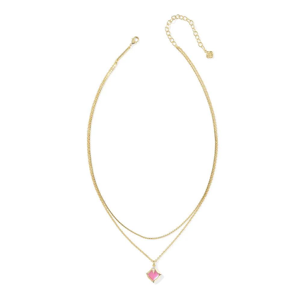 Kendra Scott Gold Joelle Multi Strand Necklace
