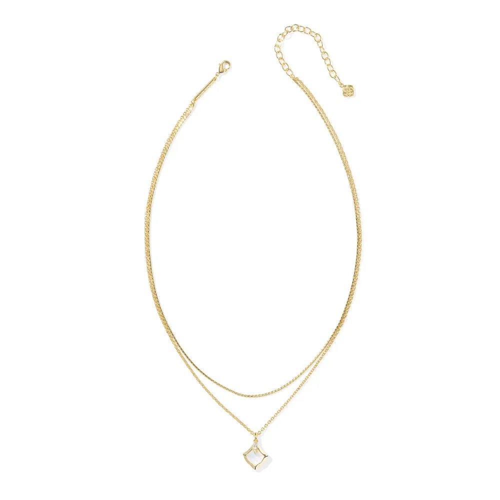 Kendra Scott Gold Joelle Multi Strand Necklace