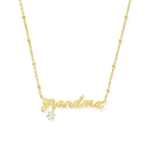Kendra Scott Grandma Crystal Short Pendant Necklace