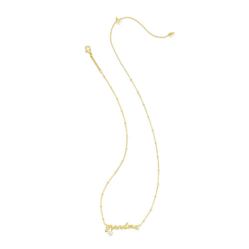 Kendra Scott Grandma Crystal Short Pendant Necklace