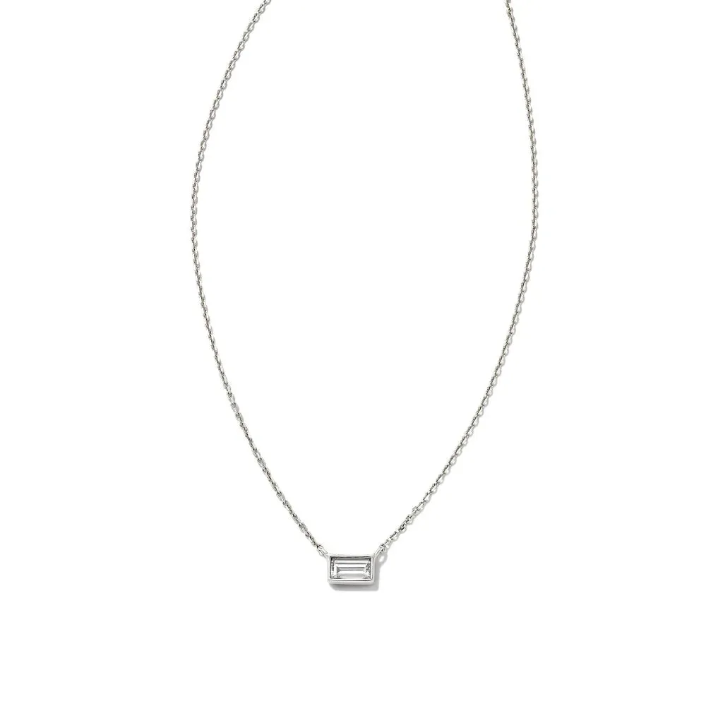 Kendra Scott Isabella 14k Gold Pendant Necklace in .18ct White Diamond