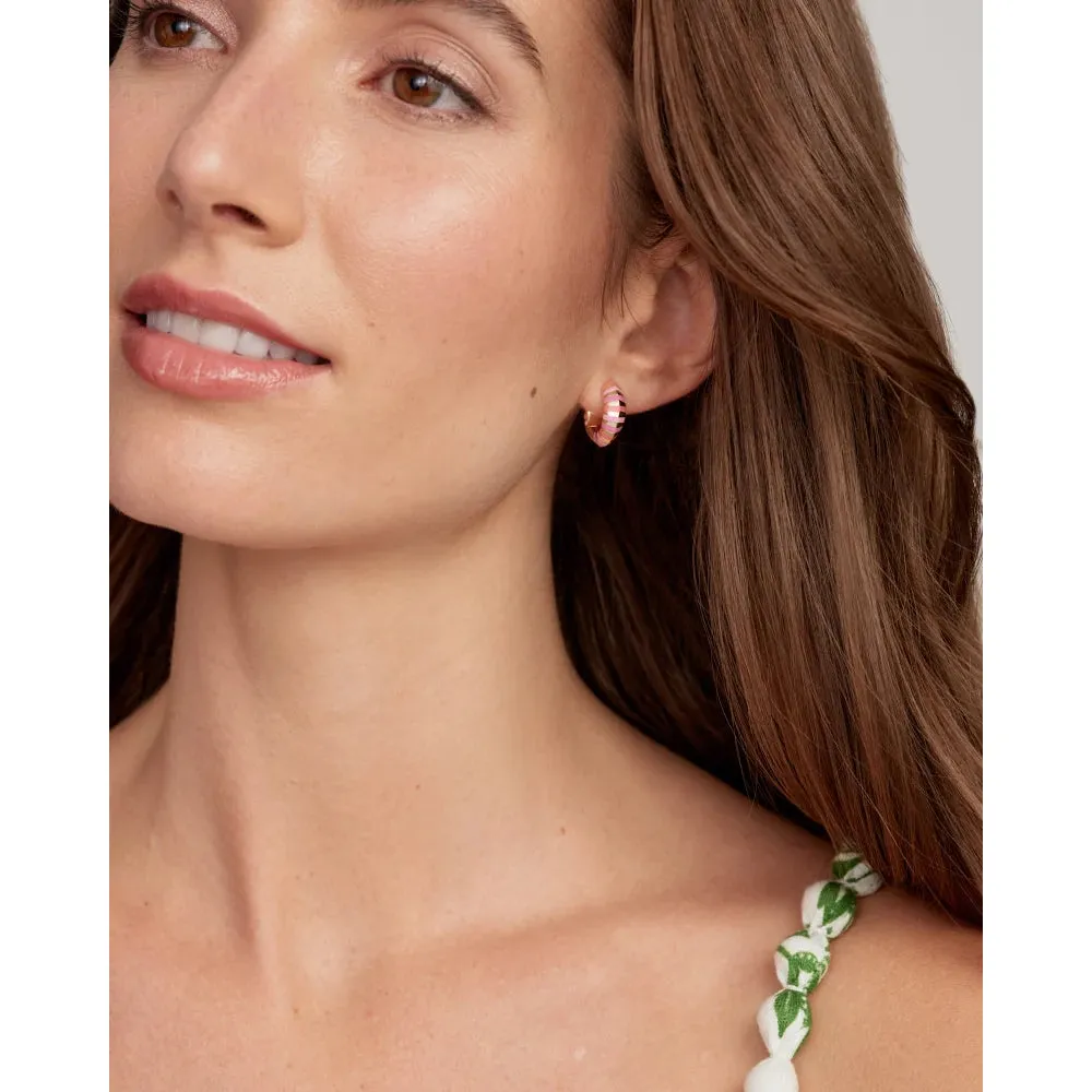 Kendra Scott Mikki Enamel Huggie Earrings
