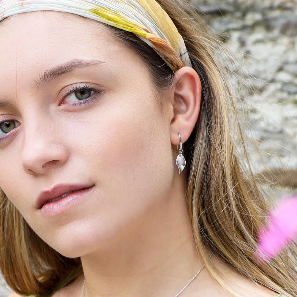 Kit Heath Blossom Enchanted Leaf Drop Earrings