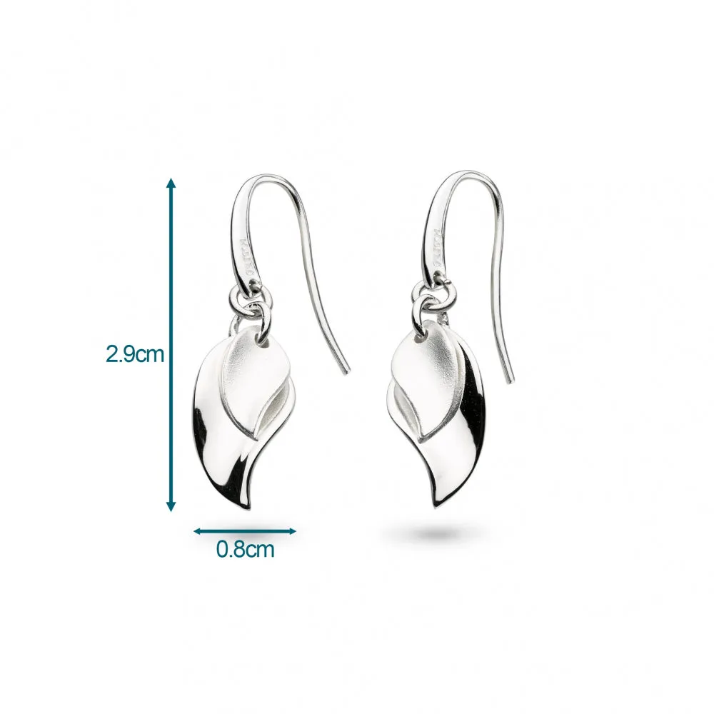 Kit Heath Blossom Enchanted Leaf Drop Earrings
