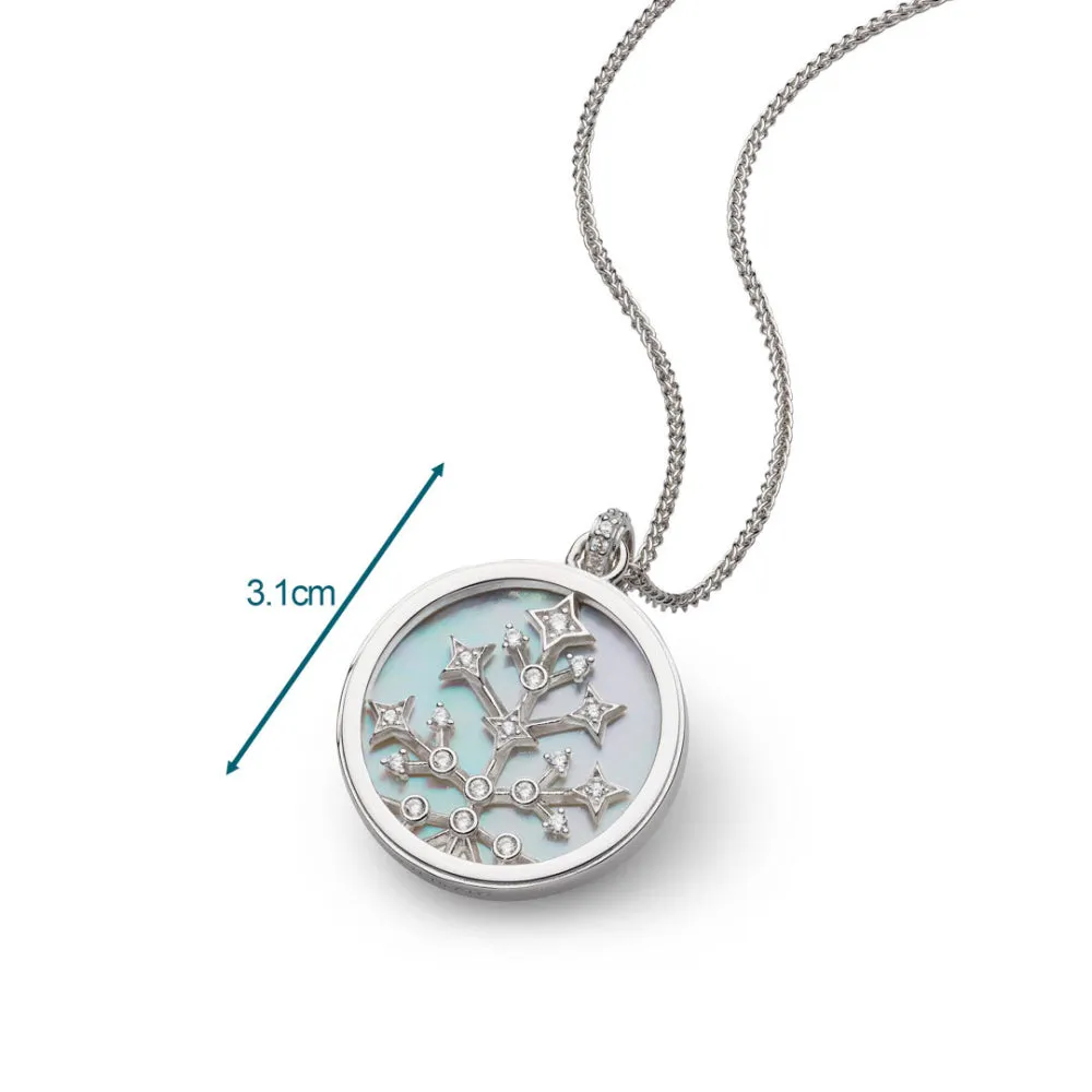 Kit Heath Cleste Astoria Family Tree of Life Mother of Pearl Necklace