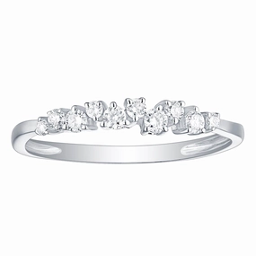 Lab Grown Diamond Cluster Band