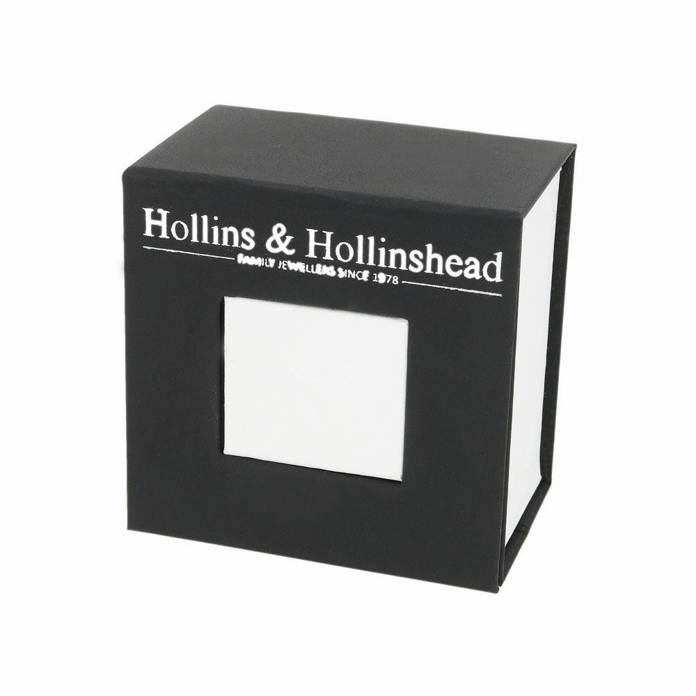 Ladies Sterling Silver Plain Hoop Earrings