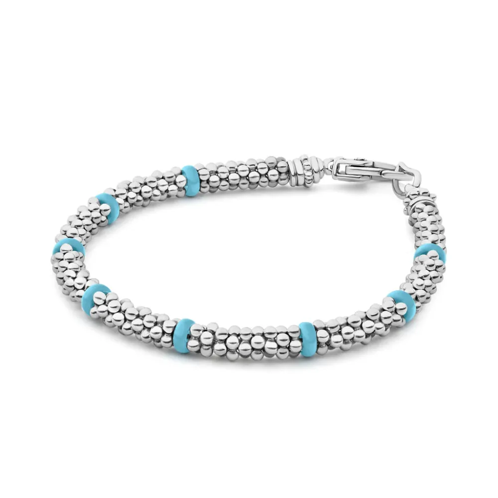 Lagos Eight Ceramic Station Beaded Bracelet