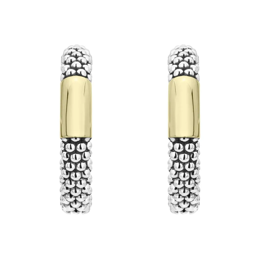 Lagos High Bar Hoop Earrings