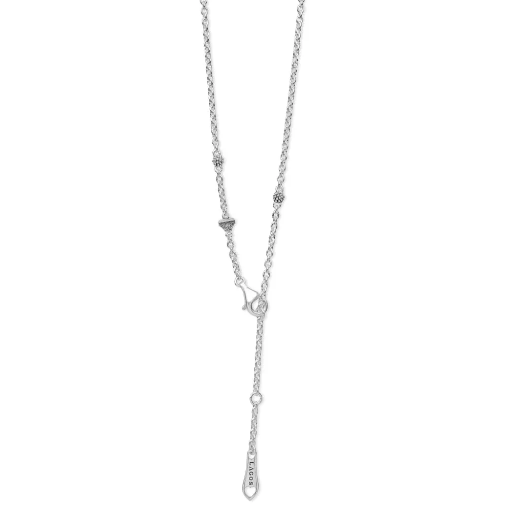 Lagos Luna Fleur Pearl Pendant Necklace