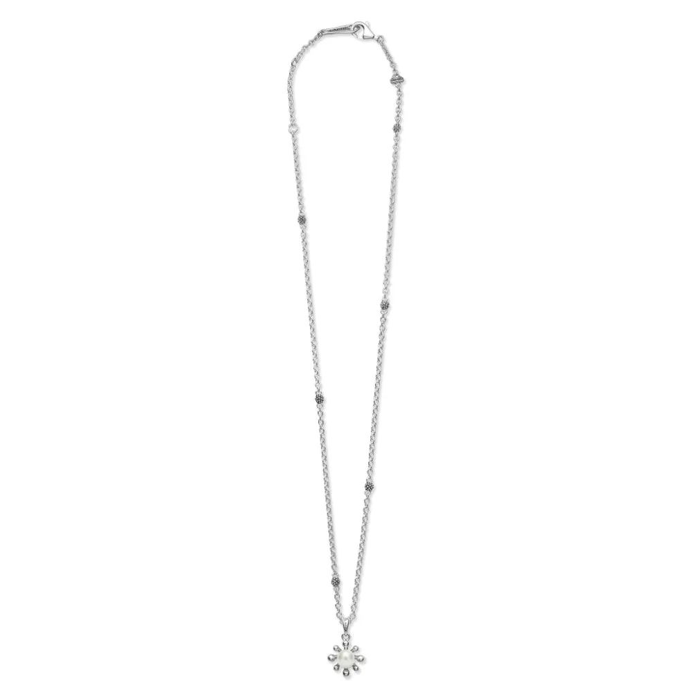 Lagos Luna Fleur Pearl Pendant Necklace