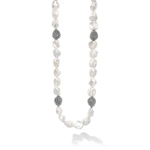 Lagos Luna Keshi Pearl Necklace, 18"